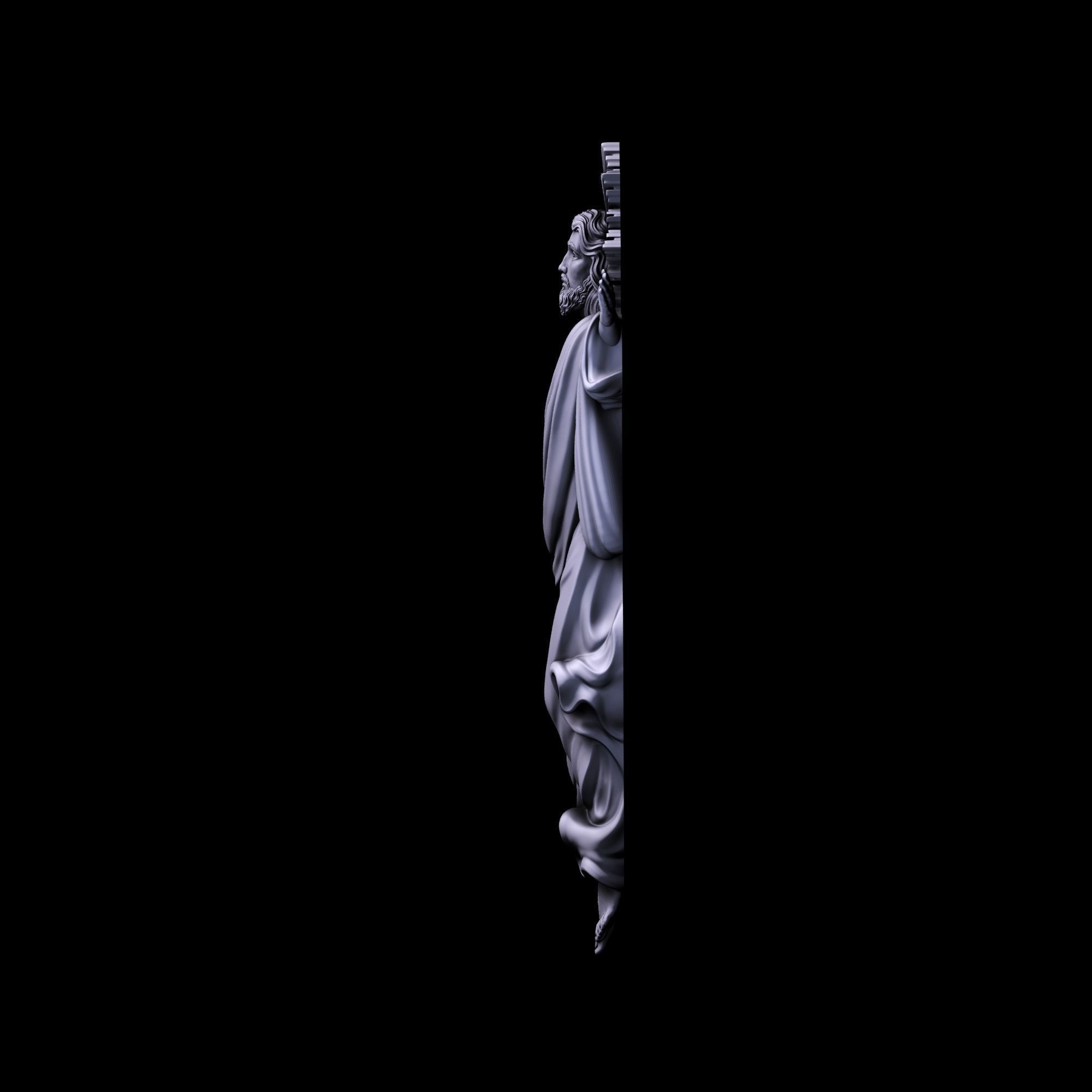 Ascension of the Jesus 3D print model_11