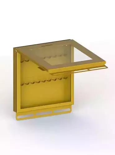 Steel stations and cabinets