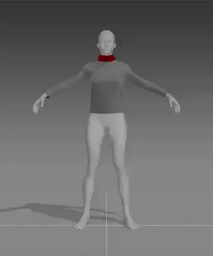 Clothes for Marvelous Designer Long Normal Shirt Woman