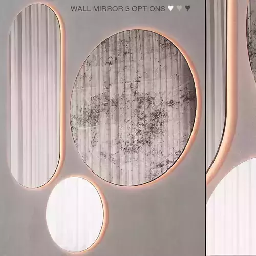 215 inbani strato round and oval mirror by NORM architects 00