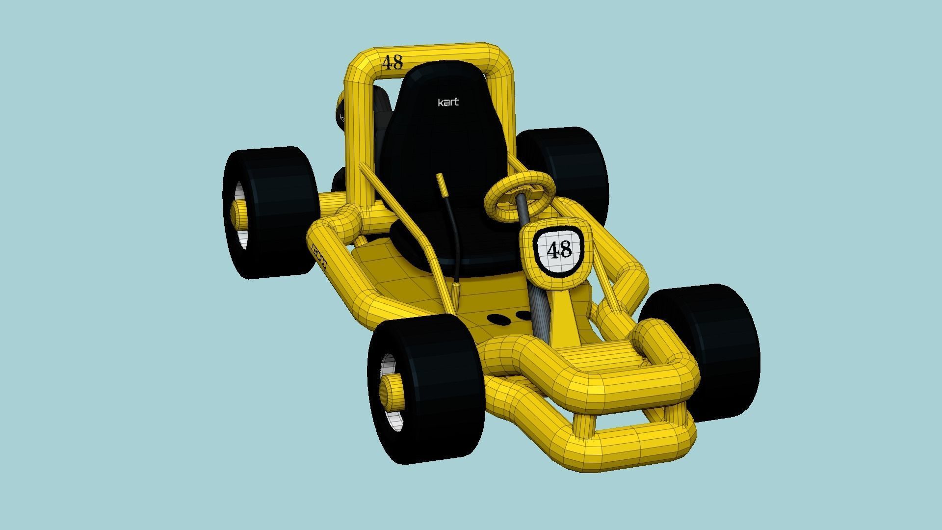 10 Cartoon Kart H Collection - Vehicle Racing Design _75
