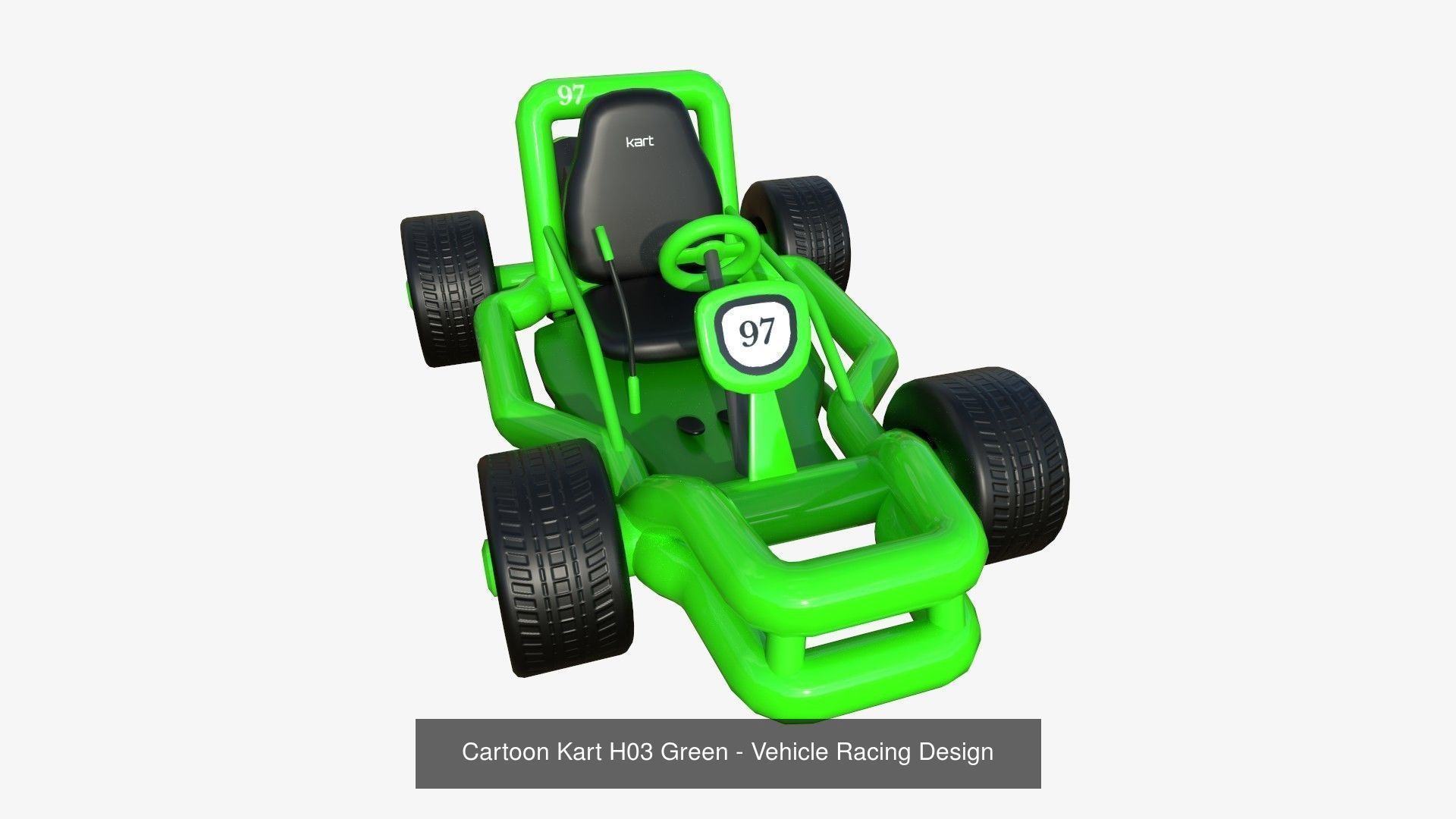 10 Cartoon Kart H Collection - Vehicle Racing Design _3