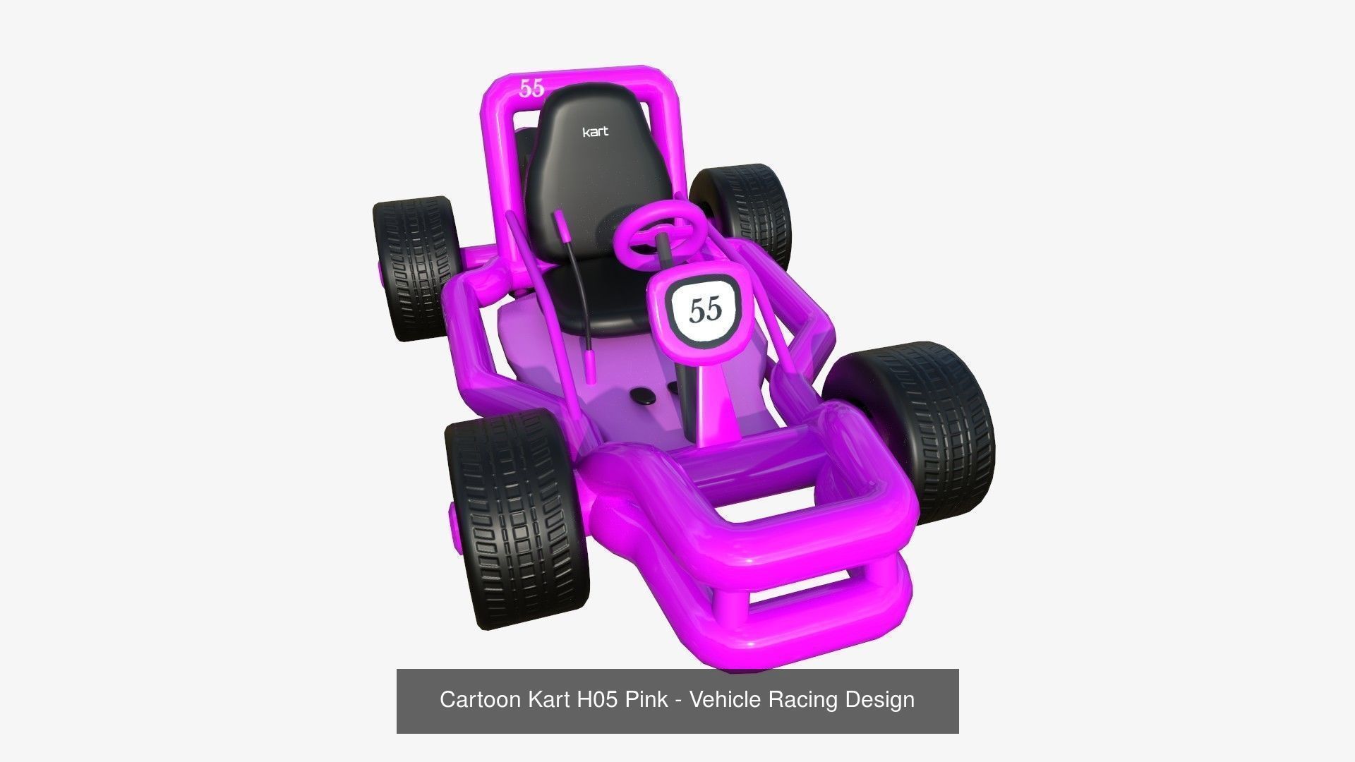 10 Cartoon Kart H Collection - Vehicle Racing Design _5