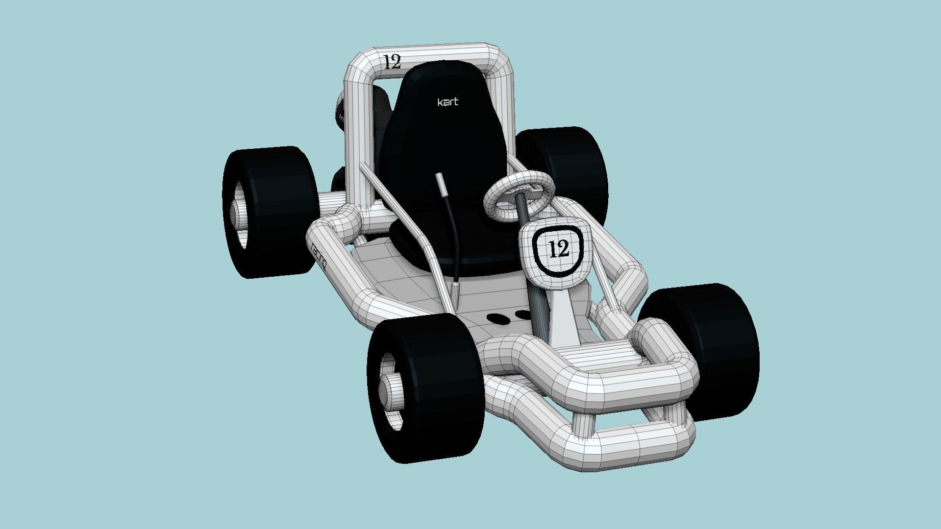 10 Cartoon Kart H Collection - Vehicle Racing Design _76