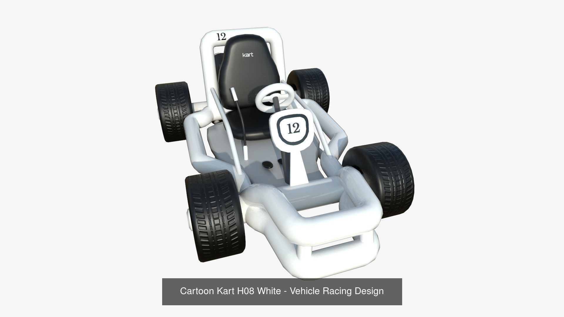 10 Cartoon Kart H Collection - Vehicle Racing Design _7