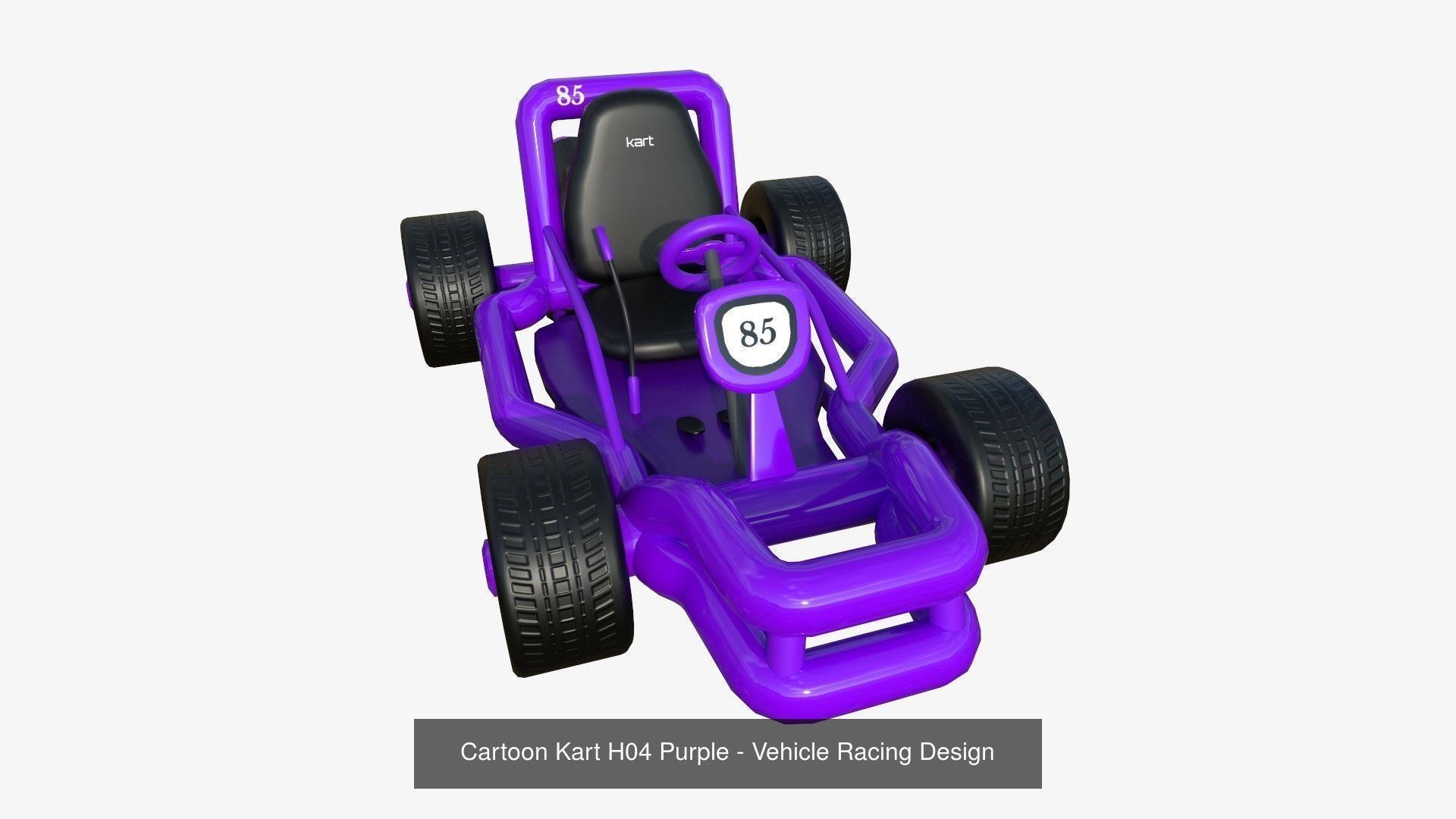 10 Cartoon Kart H Collection - Vehicle Racing Design _4