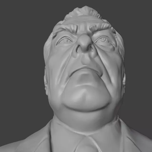 Leonid Brezhnev 3D print model_13