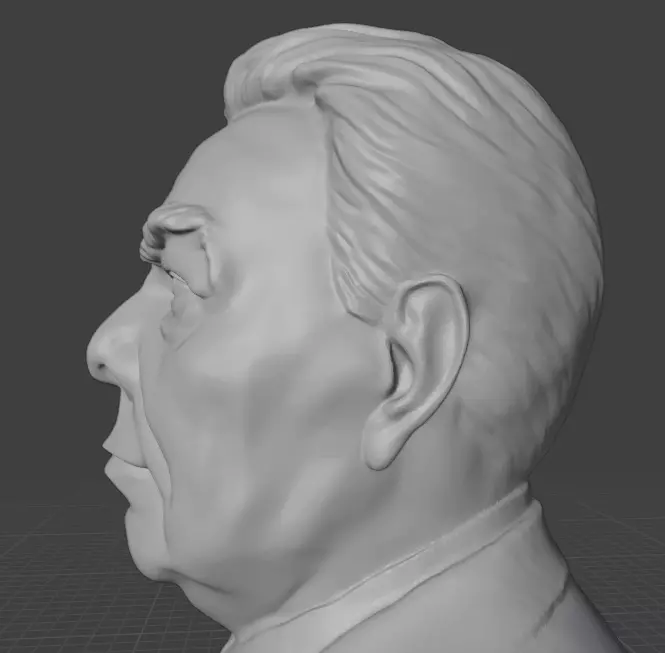 Leonid Brezhnev 3D print model_22