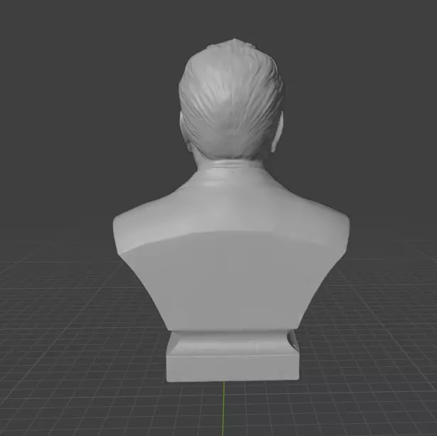 Leonid Brezhnev 3D print model_8