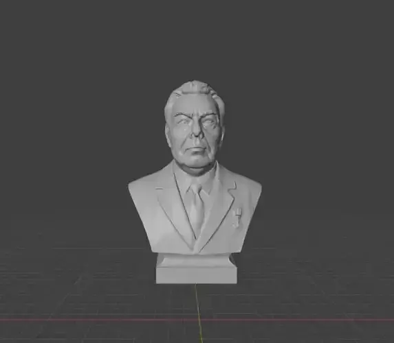Leonid Brezhnev 3D print model