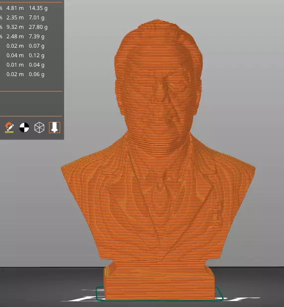 Leonid Brezhnev 3D print model_23