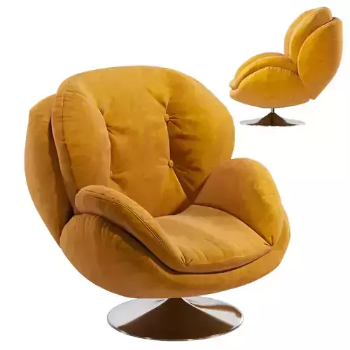 Swivel Armchair Cosy Amber