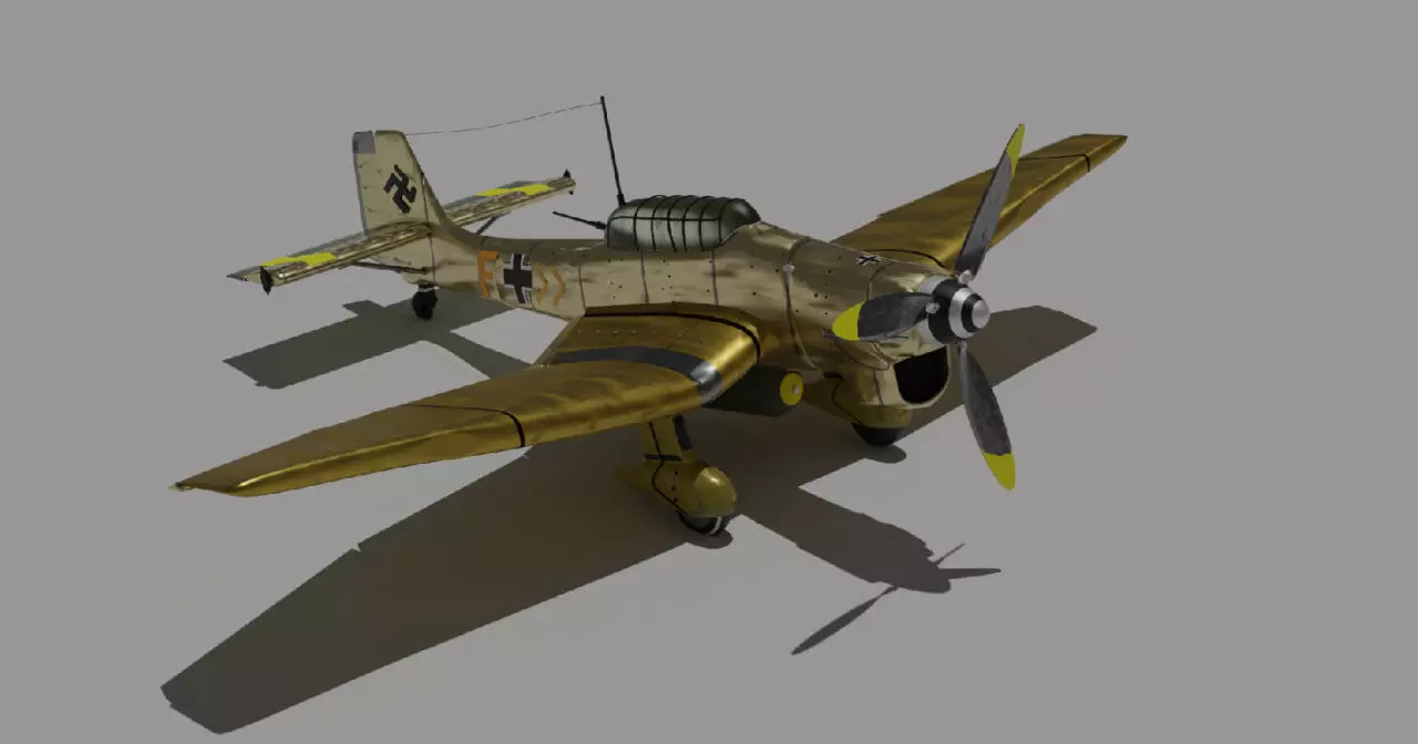Junkers Ju 87 3D model_0