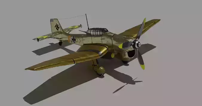 Junkers Ju 87 3D model