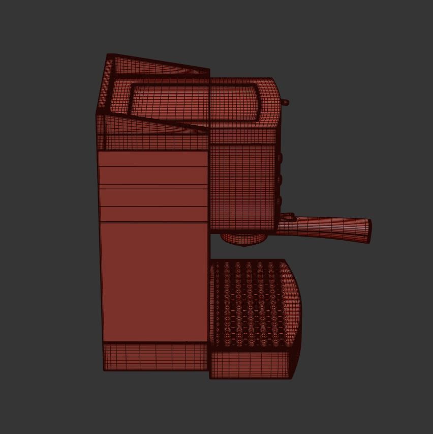 Coffee machine 3D model_14