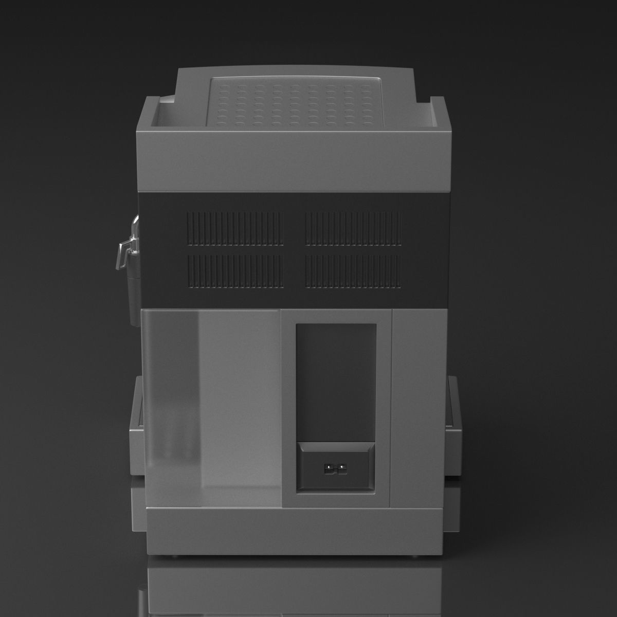 Coffee machine 3D model_4