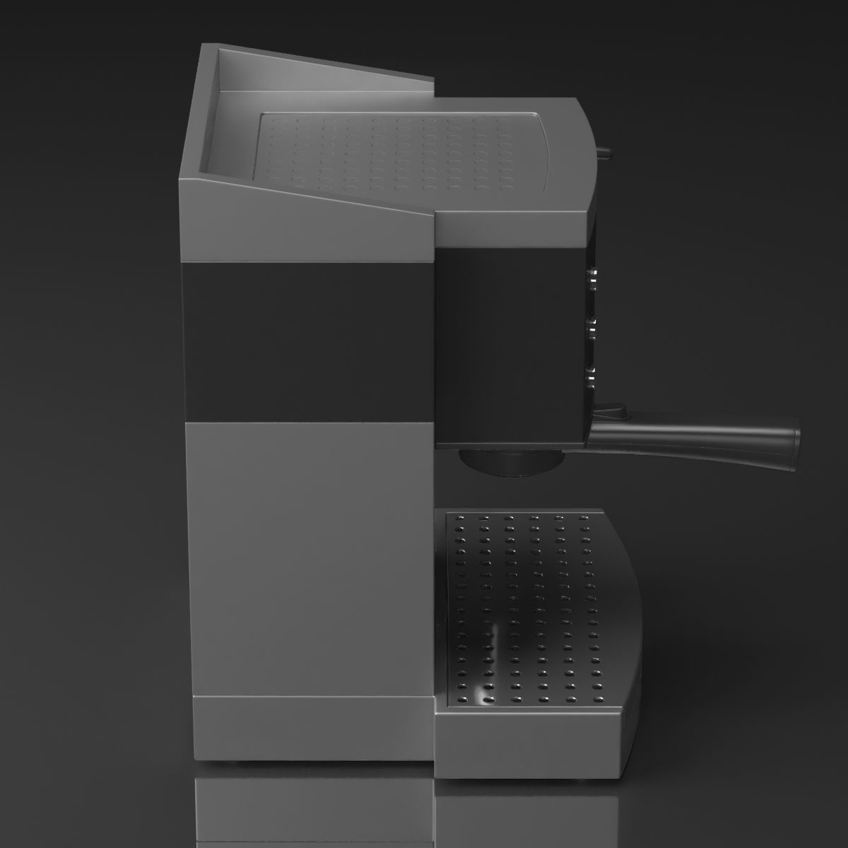 Coffee machine 3D model_6