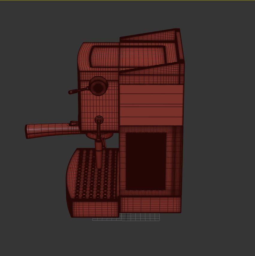 Coffee machine 3D model_10