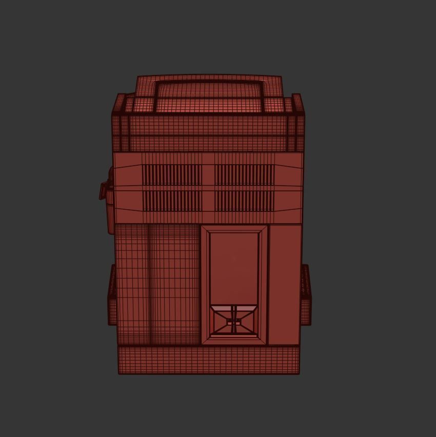 Coffee machine 3D model_12