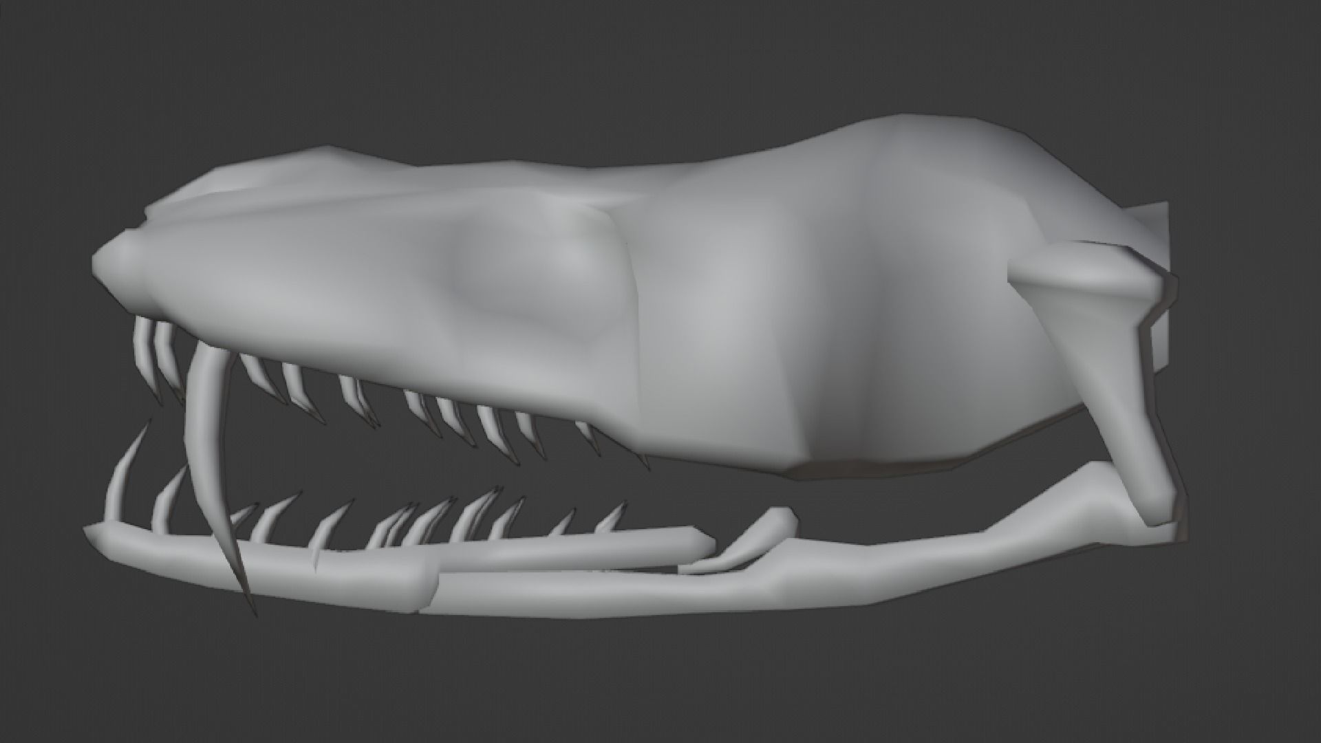 SNEAK SKULL Low-poly 3D model_18
