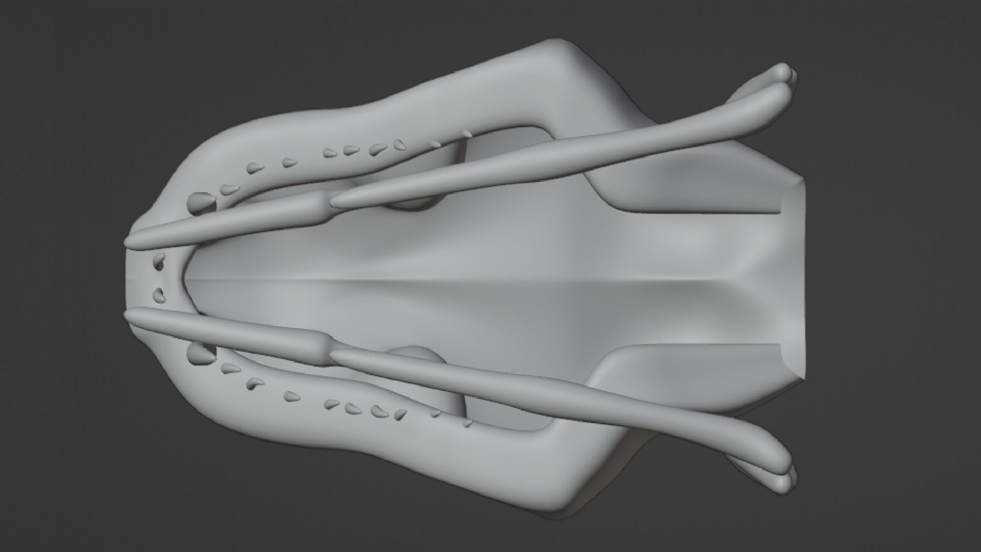 SNEAK SKULL Low-poly 3D model_19