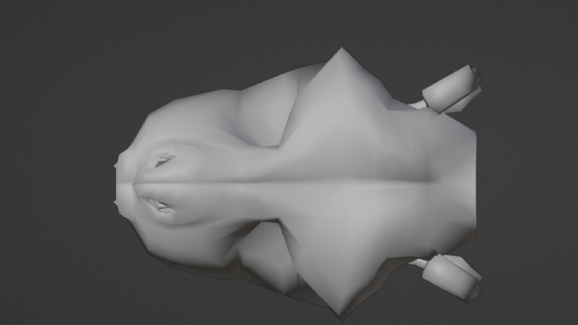 SNEAK SKULL Low-poly 3D model_20