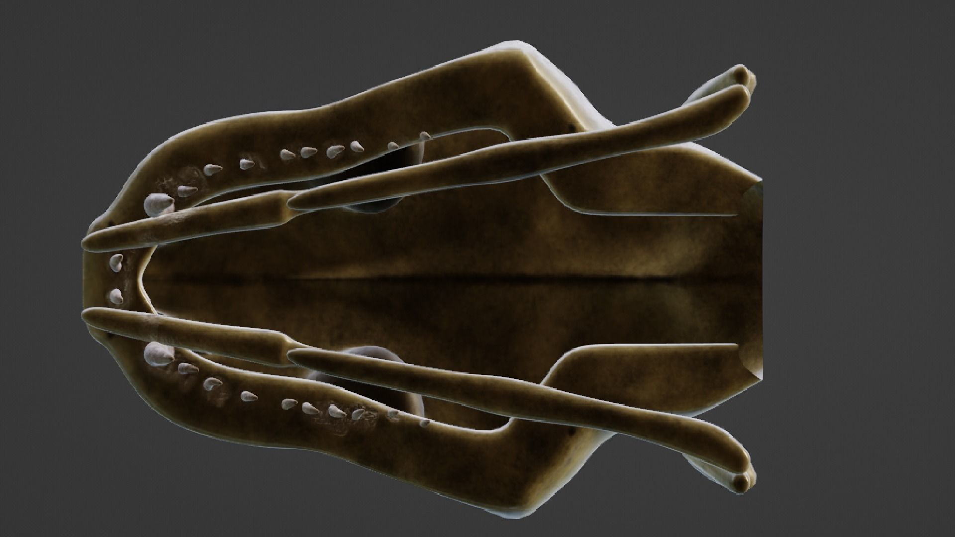 SNEAK SKULL Low-poly 3D model_11