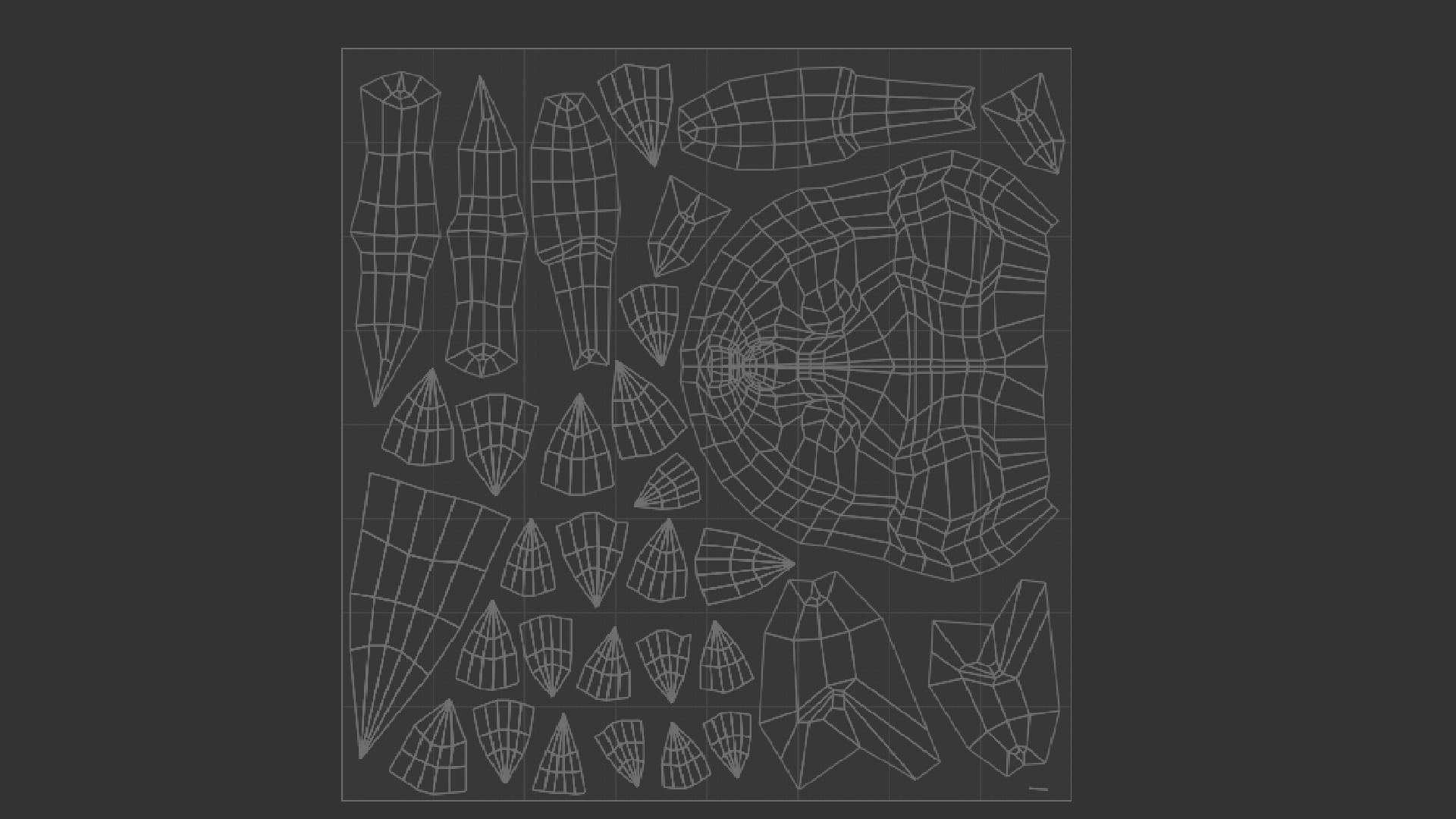 SNEAK SKULL Low-poly 3D model_24