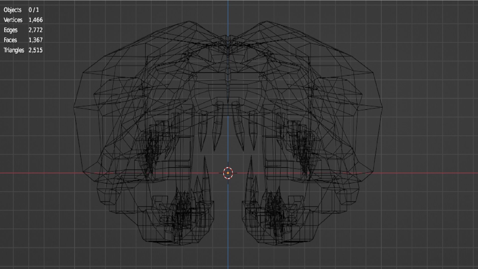 SNEAK SKULL Low-poly 3D model_25