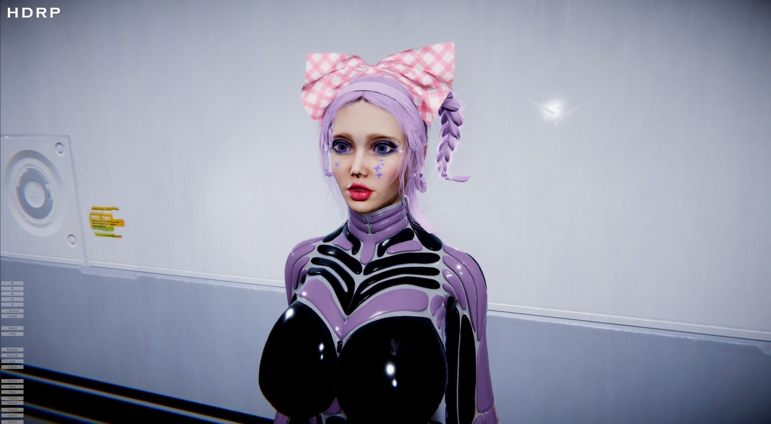 Serah Scelenia Bundle Low-poly 3D model_9