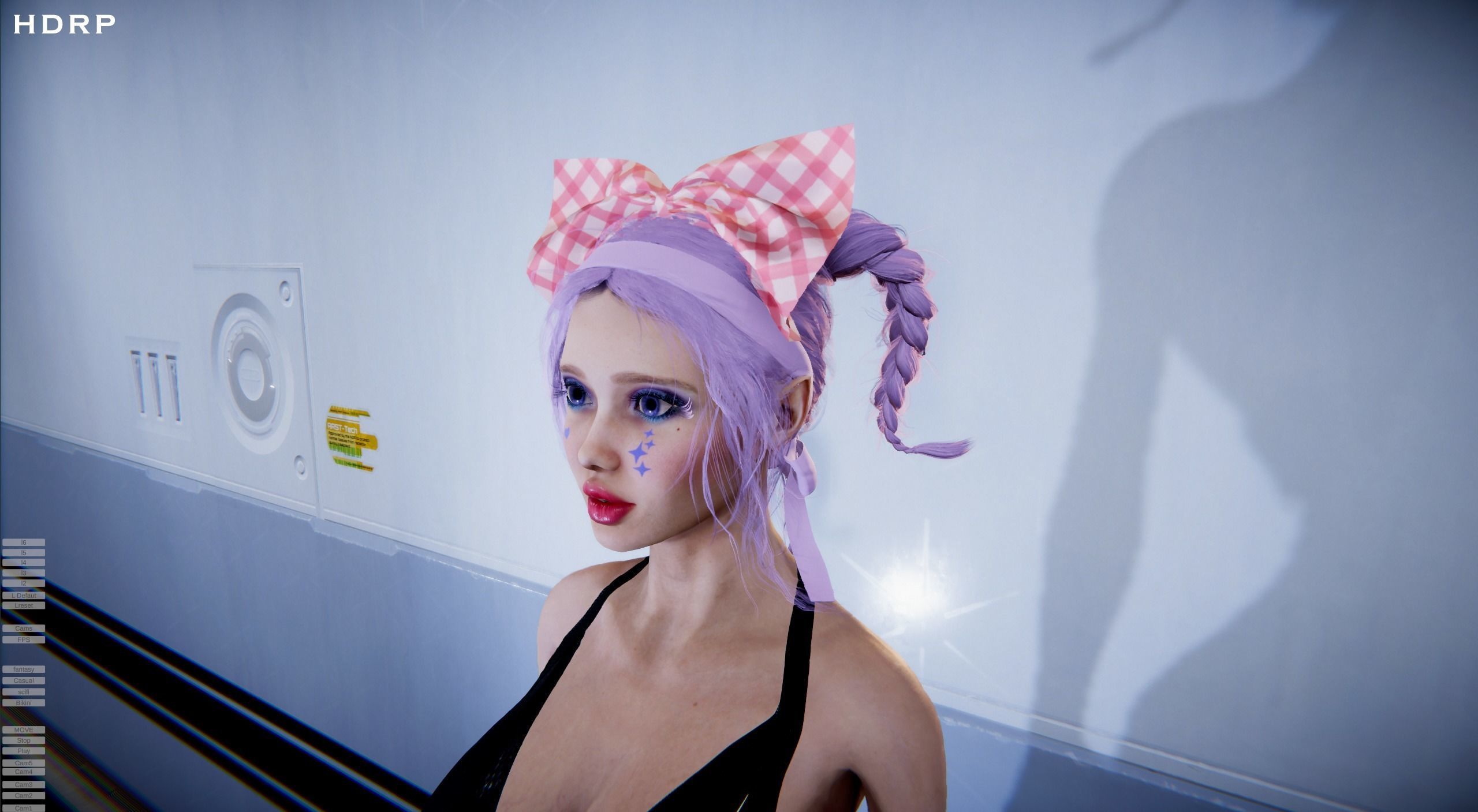 Serah Scelenia Bundle Low-poly 3D model_10