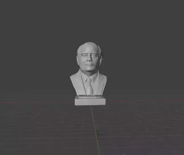Mikhail Gorbachev 3D print model