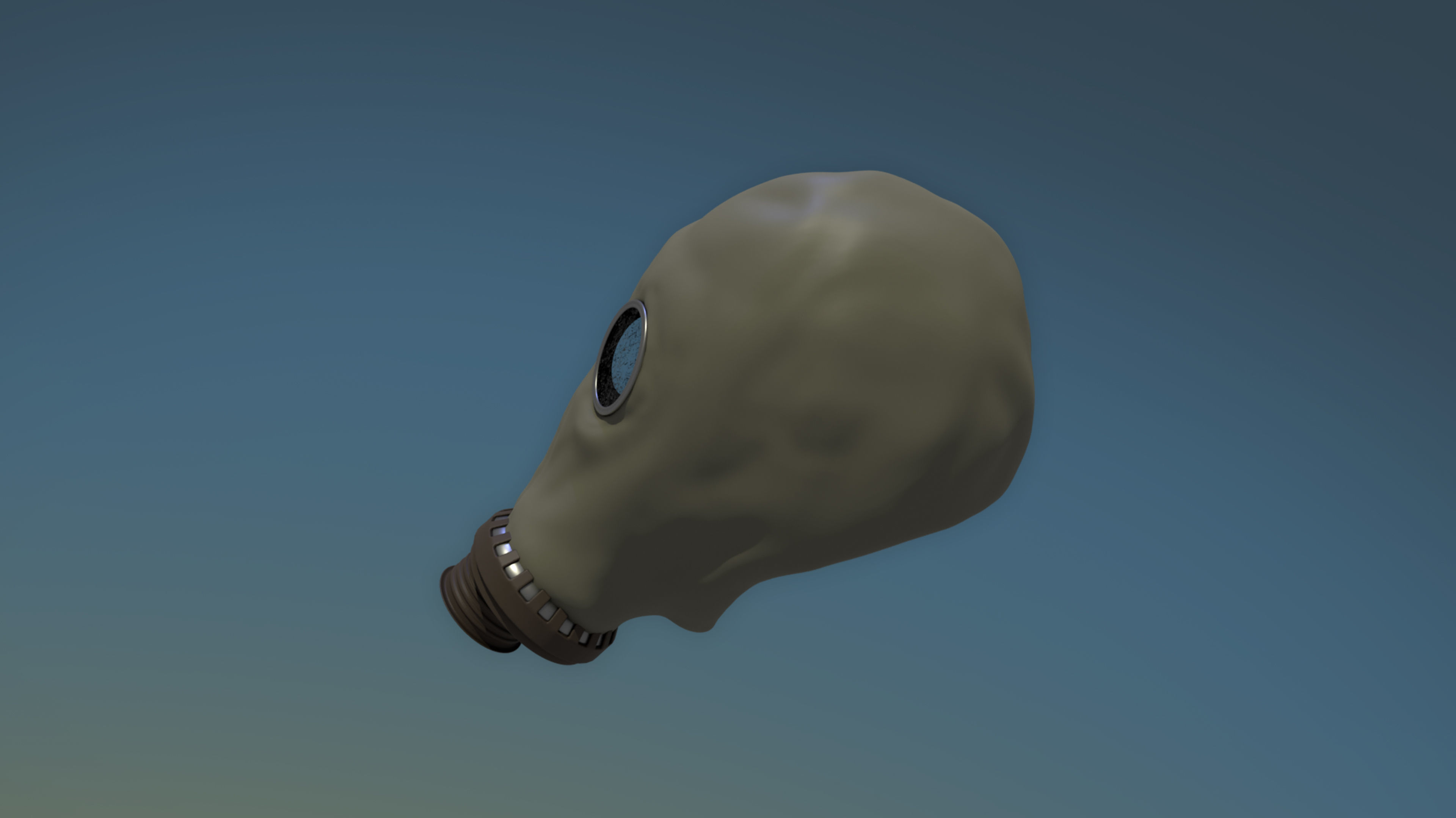 GP-5 Gas Soviet Mask 3D model_4