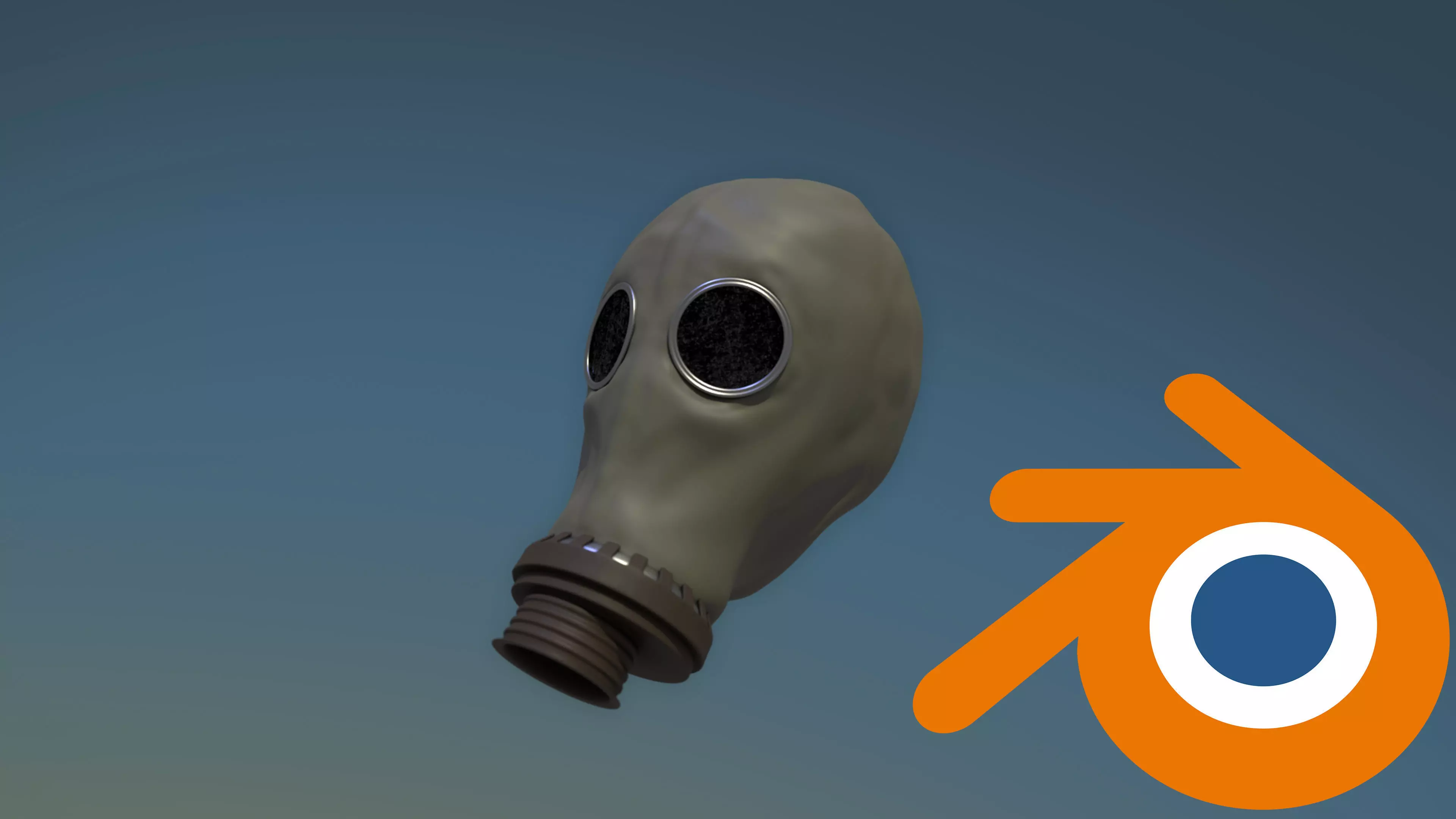 GP-5 Gas Soviet Mask 3D model_0