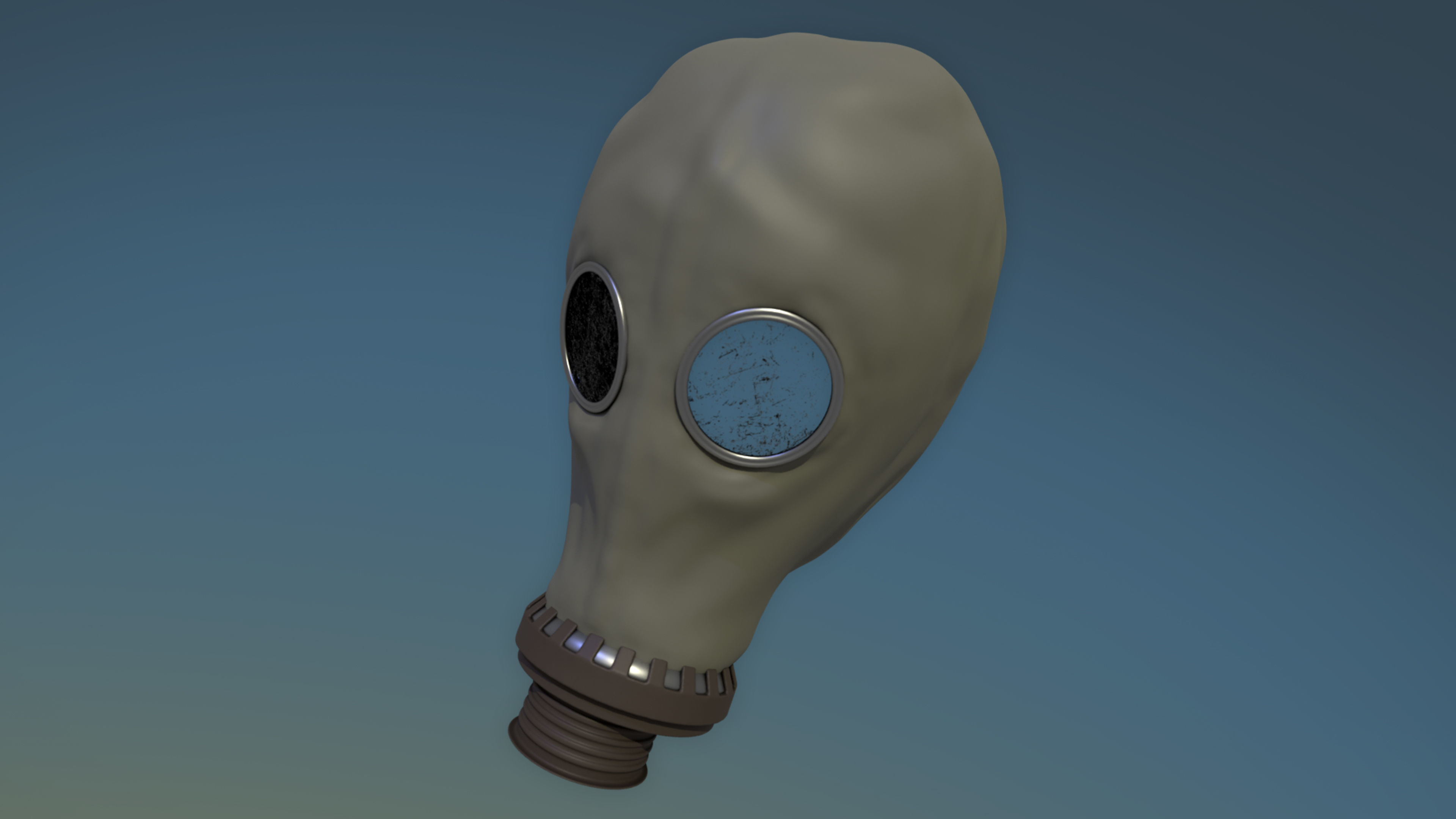 GP-5 Gas Soviet Mask 3D model_3