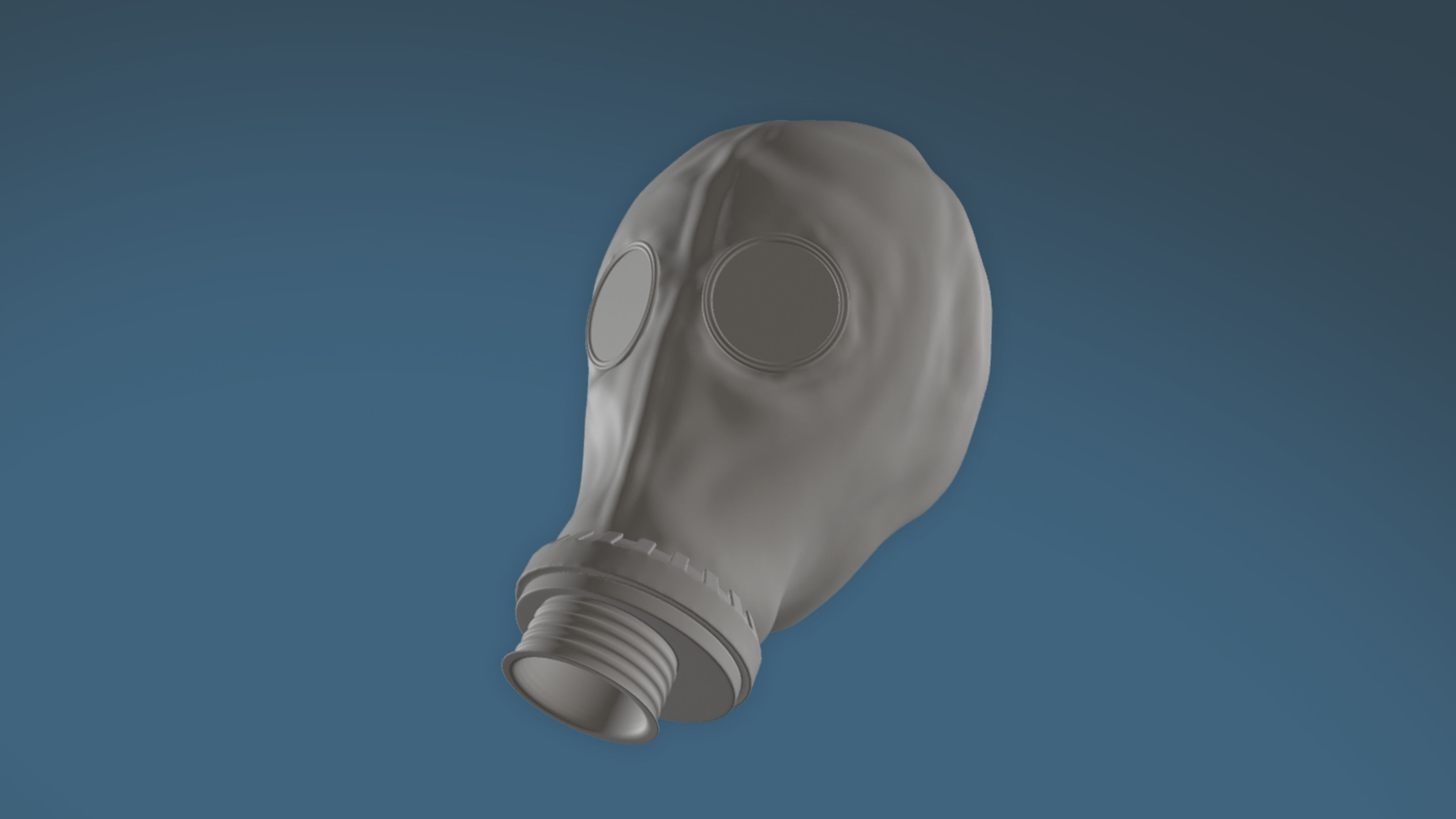 GP-5 Gas Soviet Mask 3D model_8
