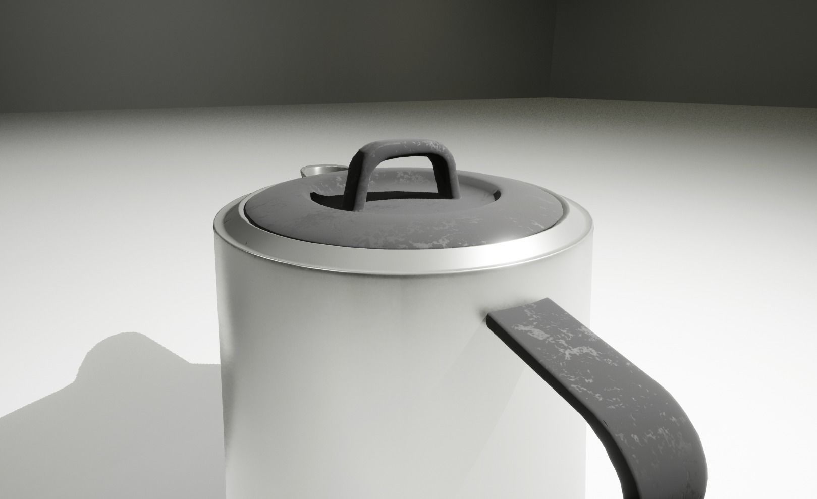 Cordless Steel large Kettle 3D model 3D model_1