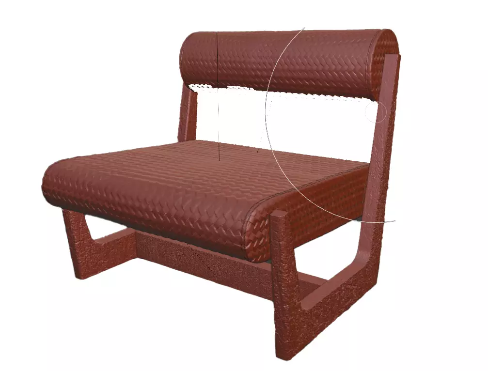 chair for 3d printing 3D print model_0