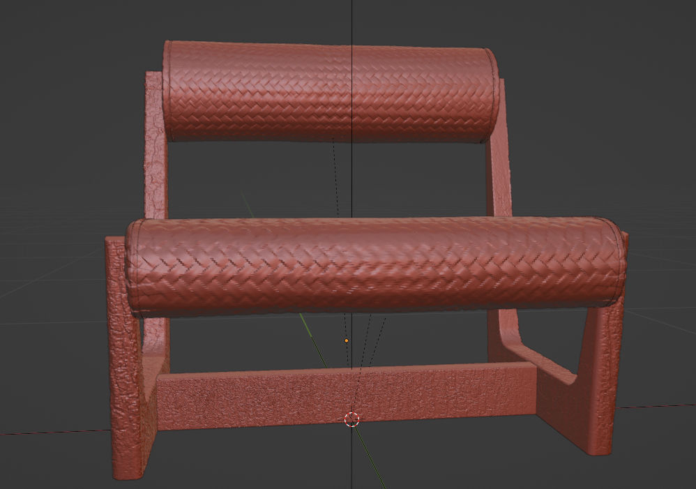 chair for 3d printing 3D print model_3