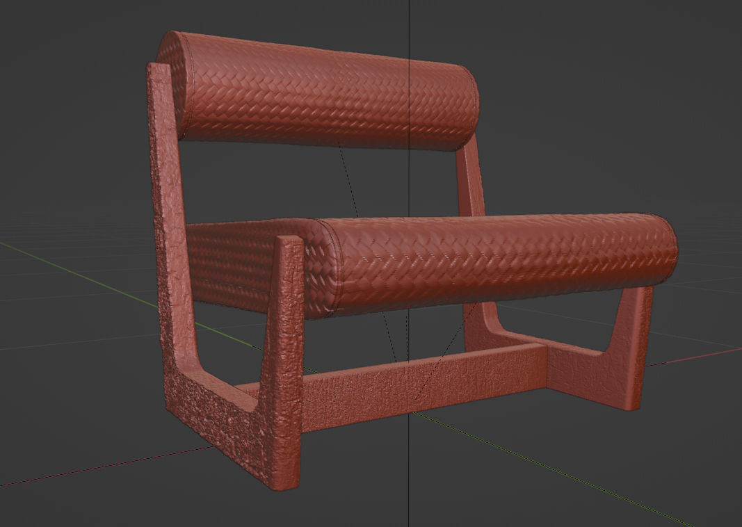 chair for 3d printing 3D print model_1