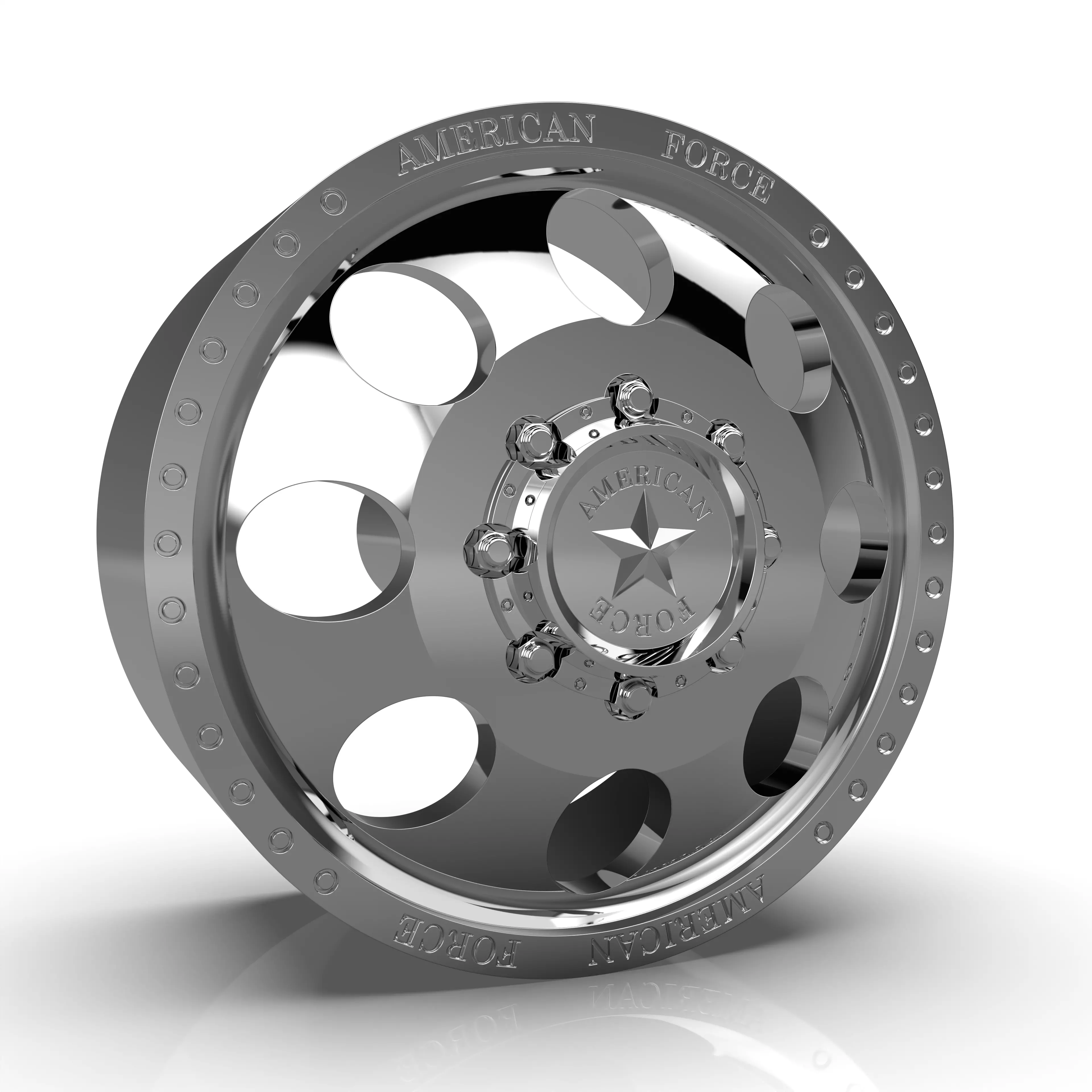 AMERICAN FORCE DB01 RADIAL DBO WHEEL 3D print model_0