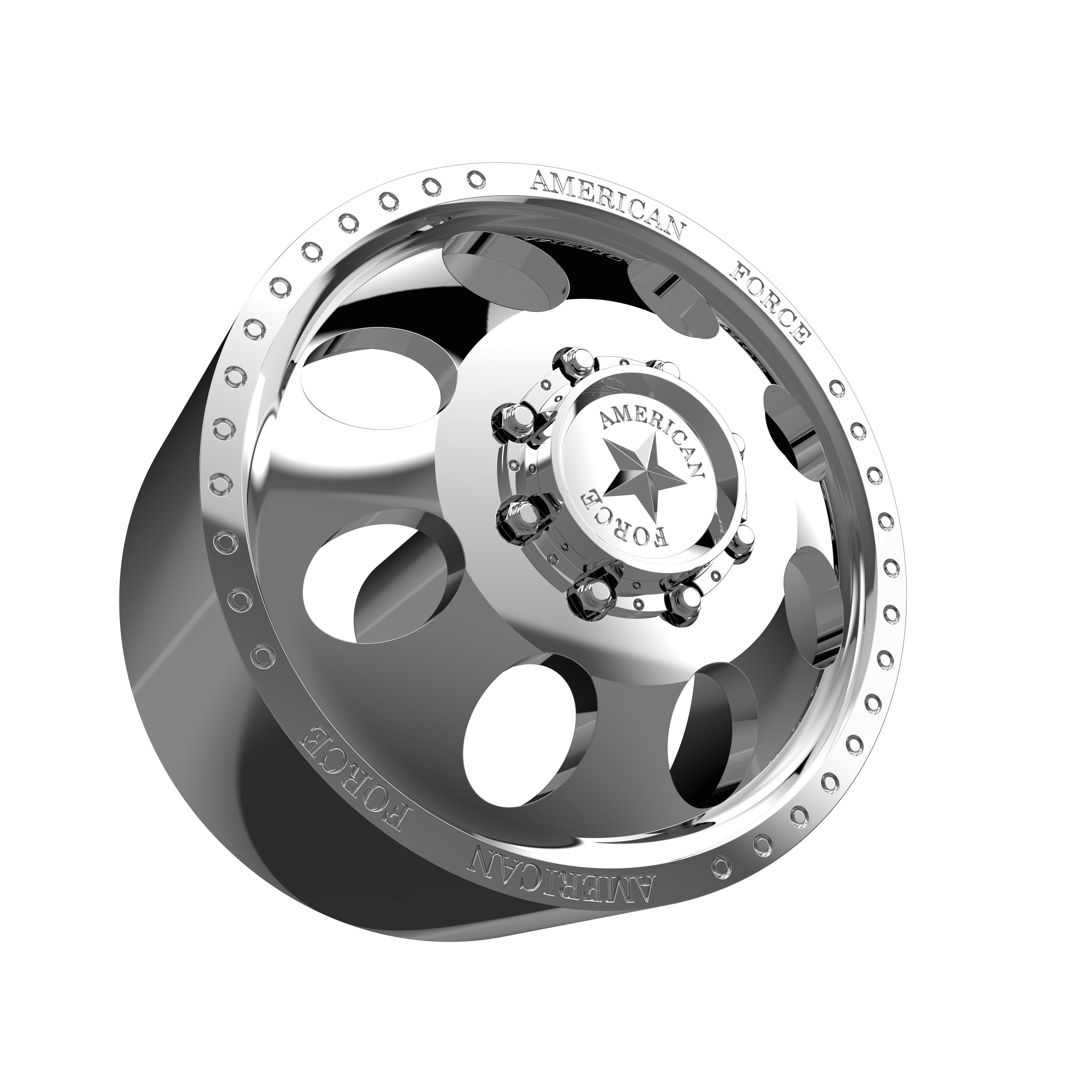 AMERICAN FORCE DB01 RADIAL DBO WHEEL 3D print model_1