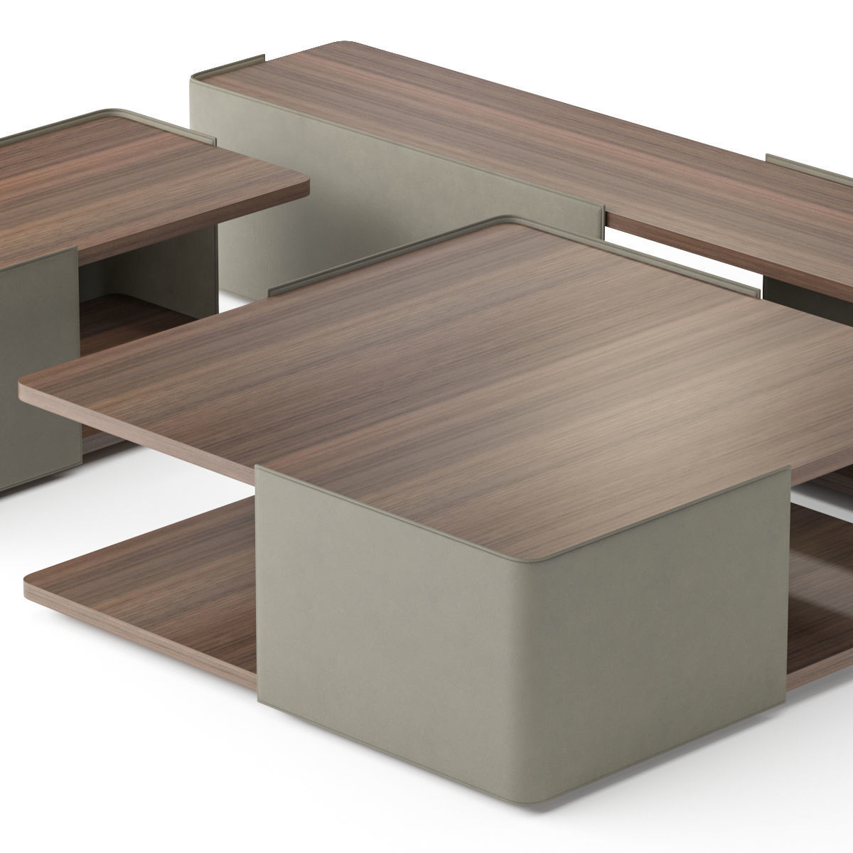 Coffee table Hubert  3D model_2