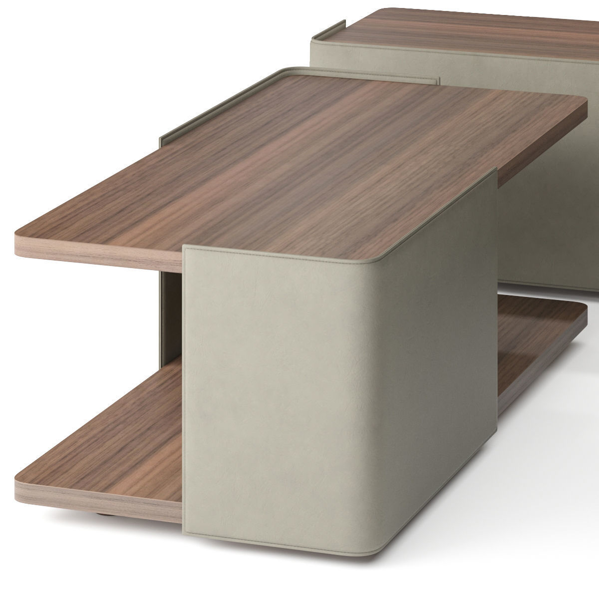 Coffee table Hubert  3D model_1