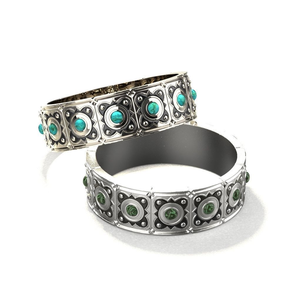 A ring in the style of Ciri from The Witcher-3 3D print model_2