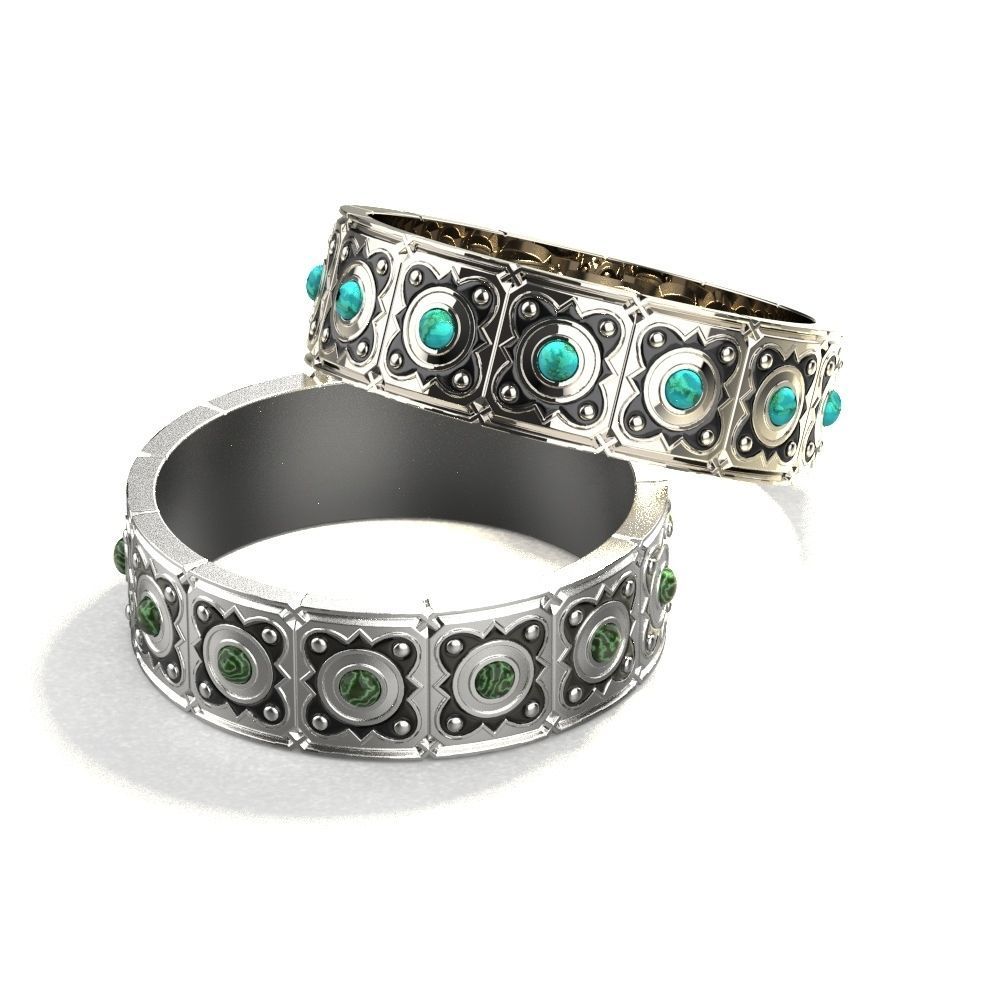 A ring in the style of Ciri from The Witcher-3 3D print model_4