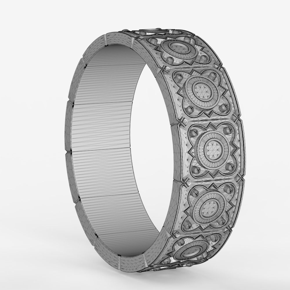 A ring in the style of Ciri from The Witcher-3 3D print model_28