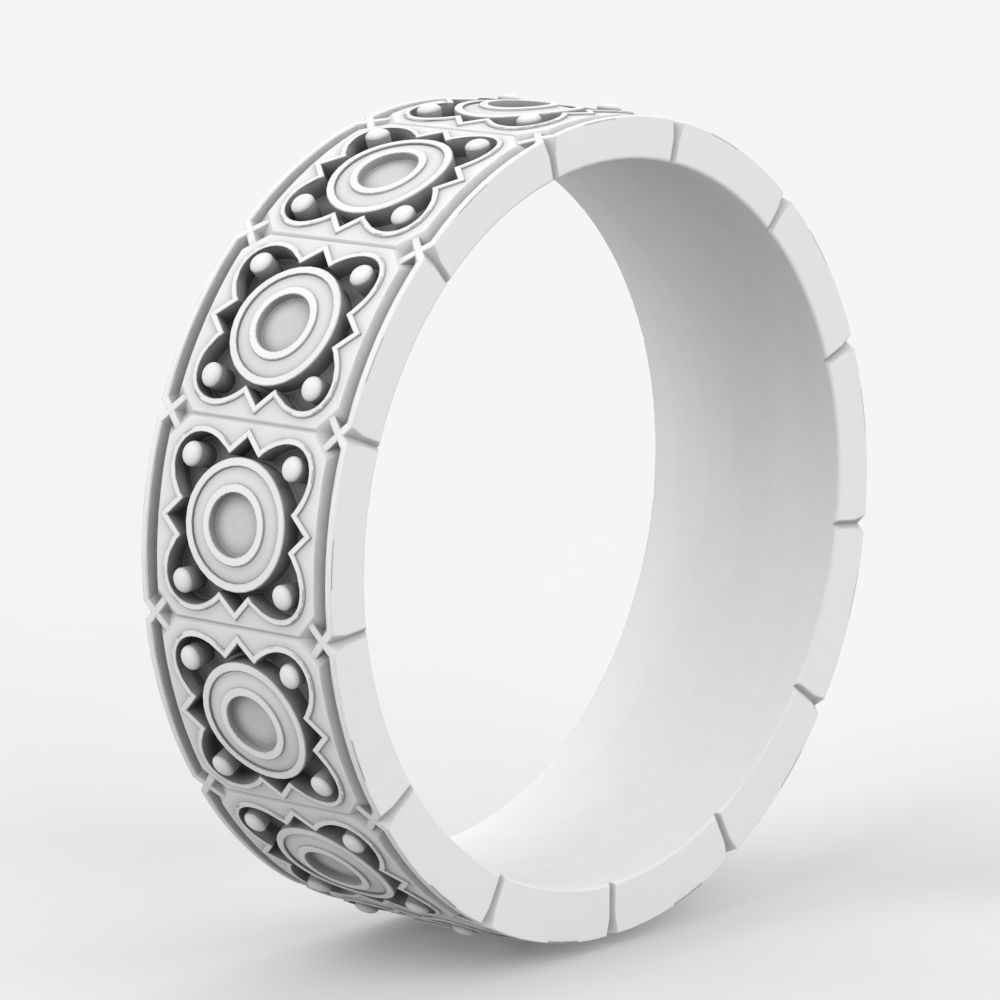 A ring in the style of Ciri from The Witcher-3 3D print model_24