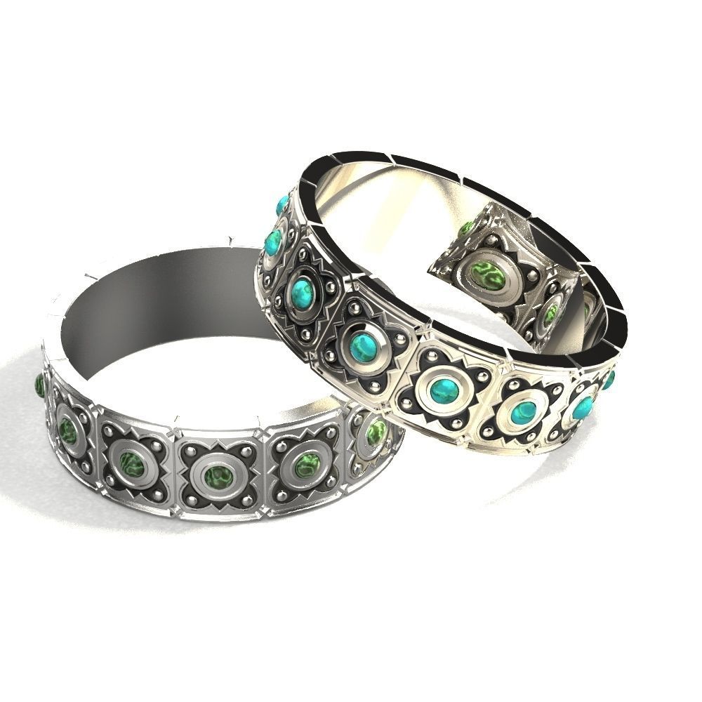 A ring in the style of Ciri from The Witcher-3 3D print model_5