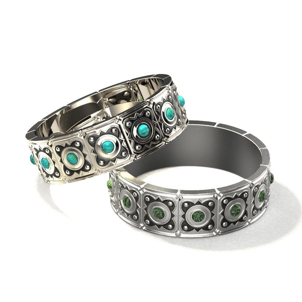 A ring in the style of Ciri from The Witcher-3 3D print model_1